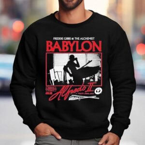 Alfredo Ii Babylon By Freddie Gibbs X The Alchemist Tokyo Crime Saga Aesthetic Shirt 3 Alfredo Ii Babylon By Freddie Gibbs X The Alchemist Tokyo Crime Saga Aesthetic Sweatshirt