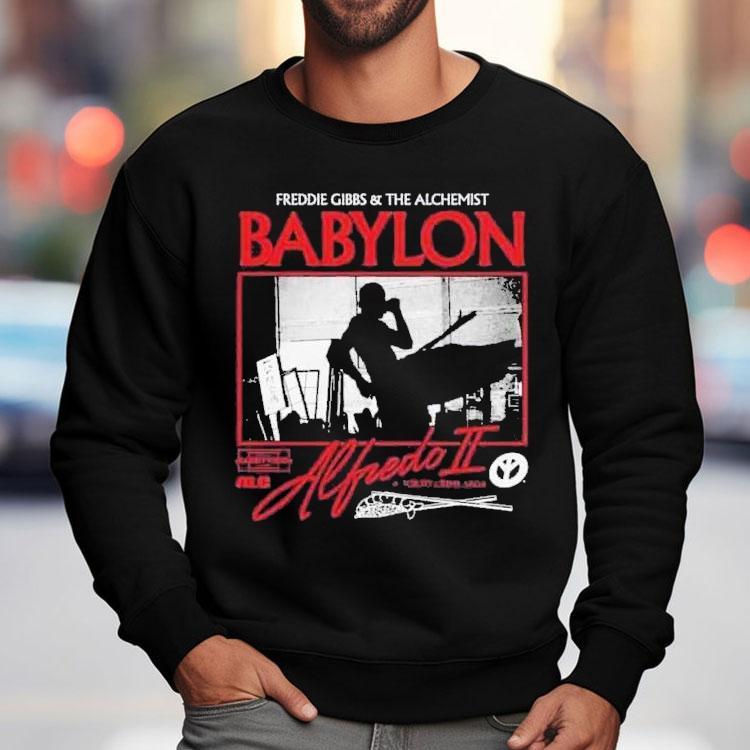 Alfredo Ii Babylon By Freddie Gibbs X The Alchemist Tokyo Crime Saga Aesthetic Shirt Alfredo Ii Babylon By Freddie Gibbs X The Alchemist Tokyo Crime Saga Aesthetic Shirt