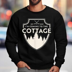 Coming To Che Cottage Hookey Heated Rivalry Cozy Outdoors Sweatshirt
