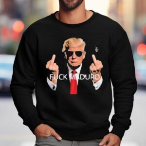 Fuck Nicolas Maduro Donald Trump Middle Fingers Sweatshirt