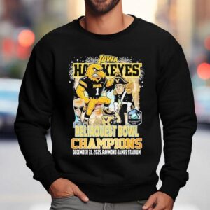 Iowa Hawkeyes Reliaquest Bowl Champions Masco Sweatshirt