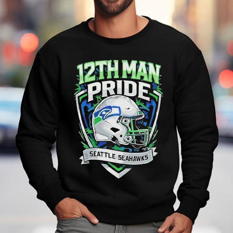 Seattle Seahawks 12th Man Pride Shirt Seattle Seahawks 12th Man Pride Shirt