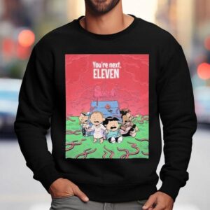 Stranger Things X Snoopy The Peanuts You Re Next Eleven Sweatshirt